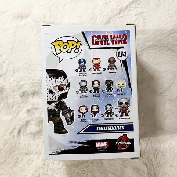 Marvel Captain‎ America Civil War Crossbones Funko Pop - Picture 2 of 2